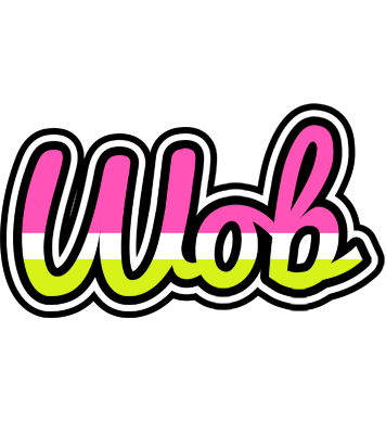 Wob candies logo