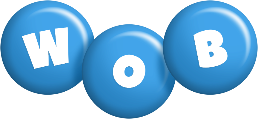 Wob candy-blue logo