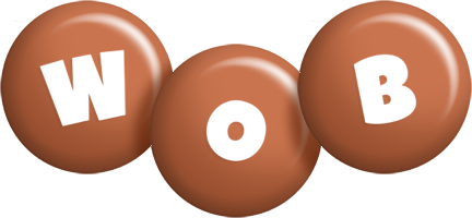 Wob candy-brown logo