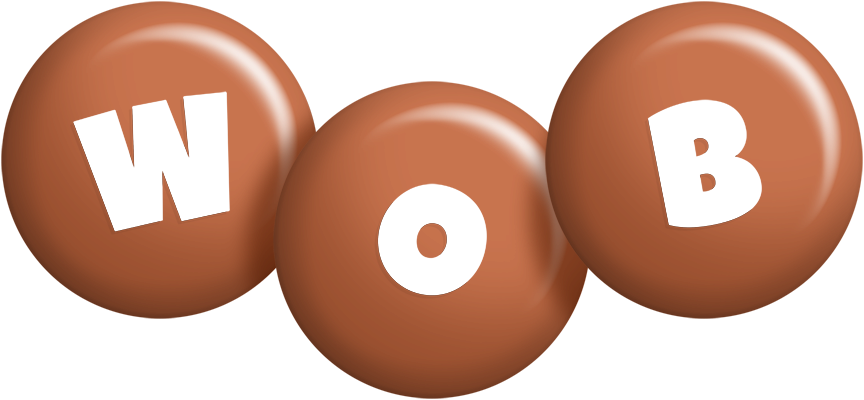 Wob candy-brown logo