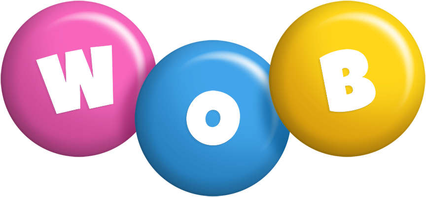 Wob candy logo