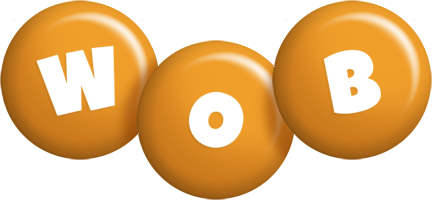 Wob candy-orange logo