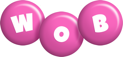 Wob candy-pink logo