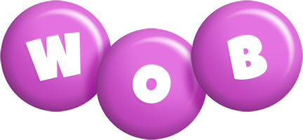 Wob candy-purple logo