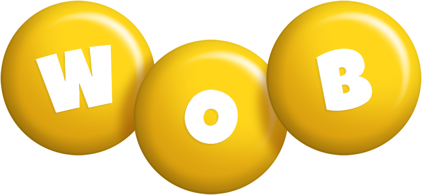 Wob candy-yellow logo