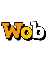 Wob cartoon logo