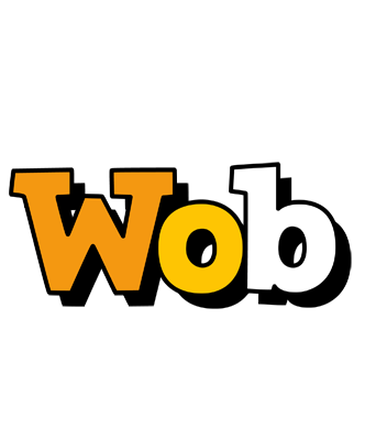 Wob cartoon logo
