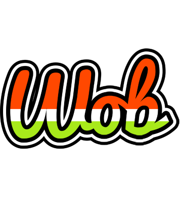 Wob exotic logo