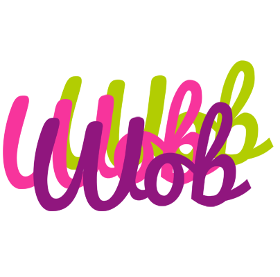 Wob flowers logo