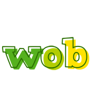 Wob juice logo