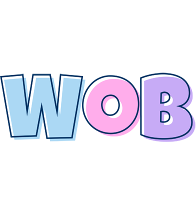 Wob pastel logo