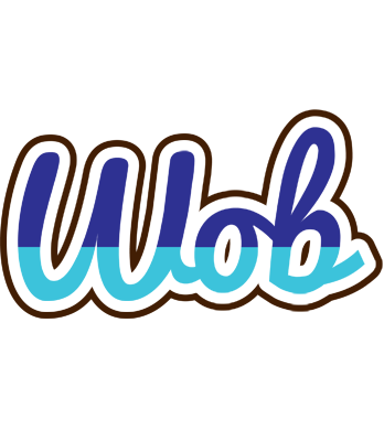 Wob raining logo