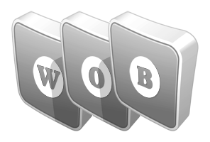 Wob silver logo