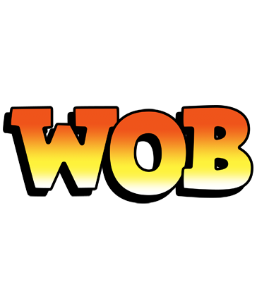Wob sunset logo