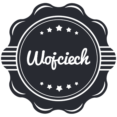 Wojciech badge logo