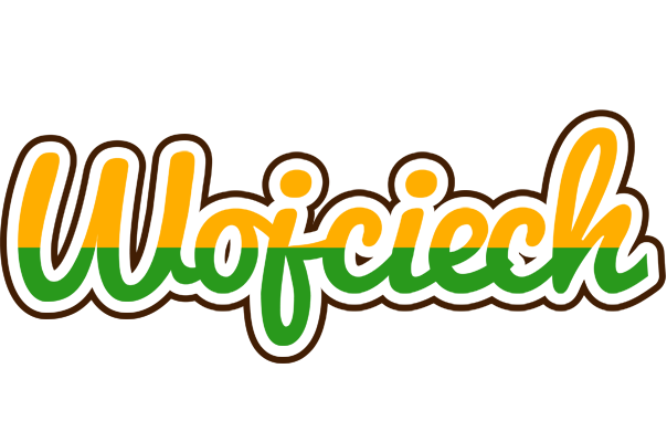 Wojciech banana logo