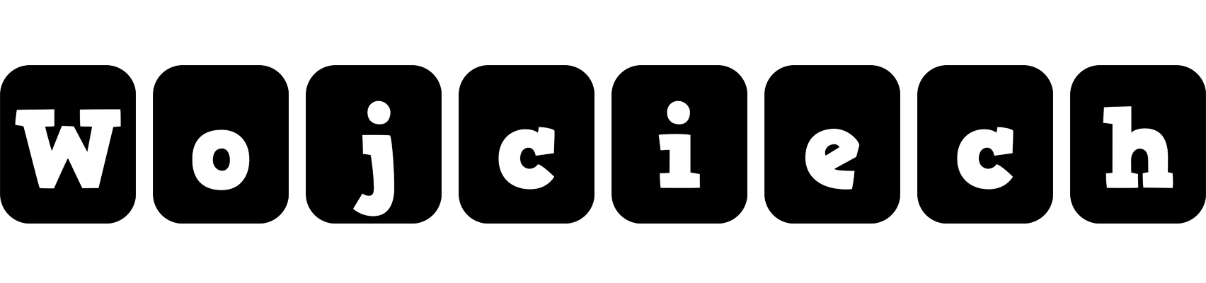 Wojciech box logo
