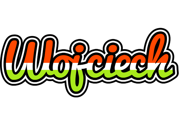 Wojciech exotic logo