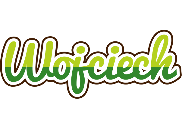 Wojciech golfing logo