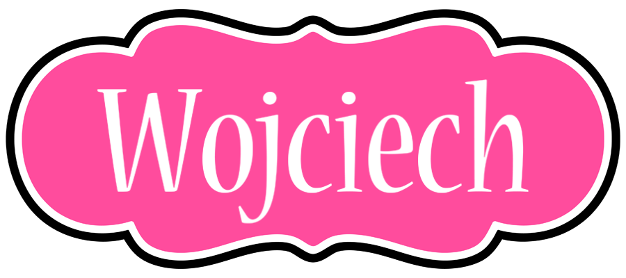Wojciech invitation logo
