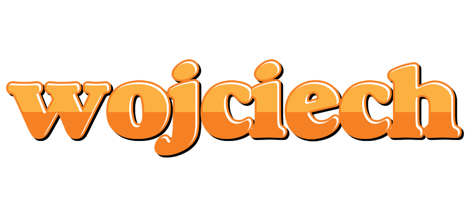 Wojciech orange logo