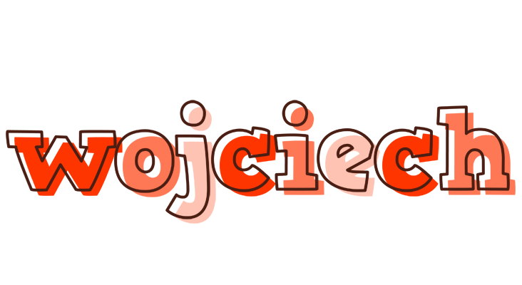 Wojciech paint logo