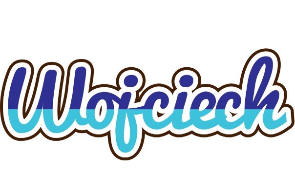 Wojciech raining logo