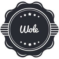 Wole badge logo