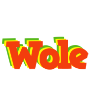 Wole bbq logo