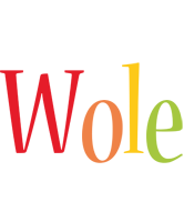 Wole birthday logo