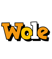 Wole cartoon logo