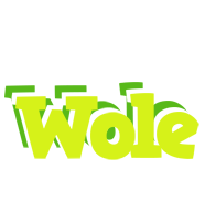 Wole citrus logo