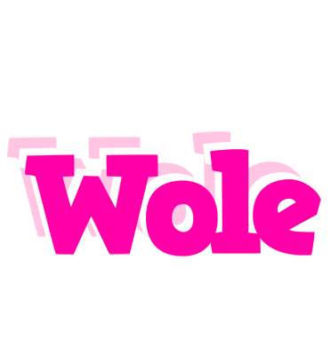 Wole dancing logo