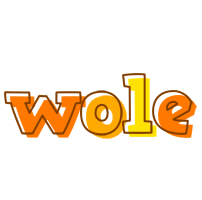 Wole desert logo