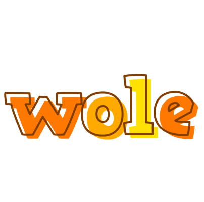 Wole desert logo