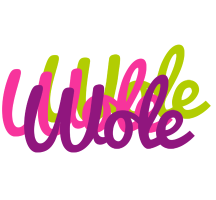 Wole flowers logo