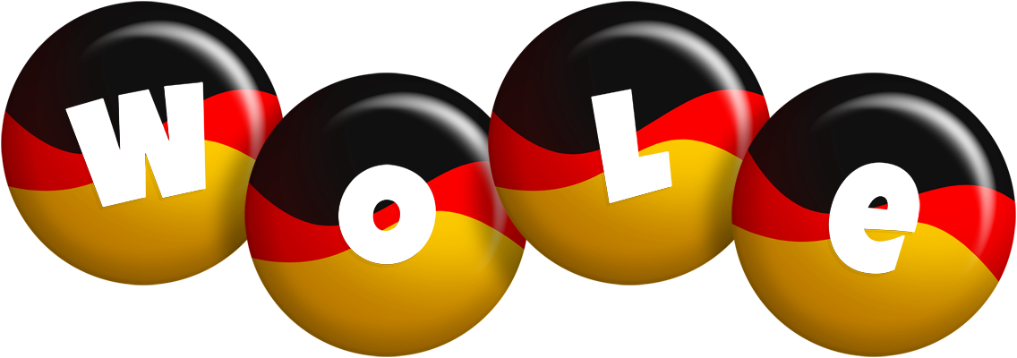 Wole german logo