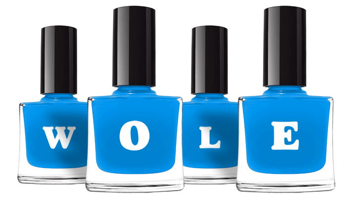 Wole glossy logo