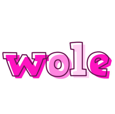 Wole hello logo