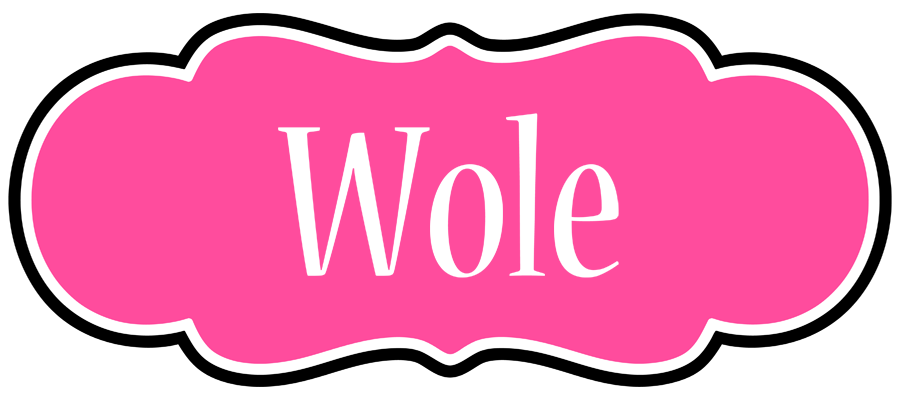 Wole invitation logo