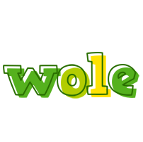 Wole juice logo