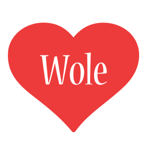 Wole love logo