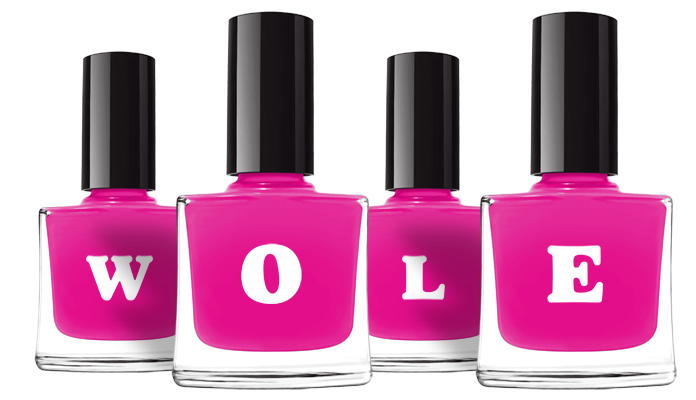Wole nails logo