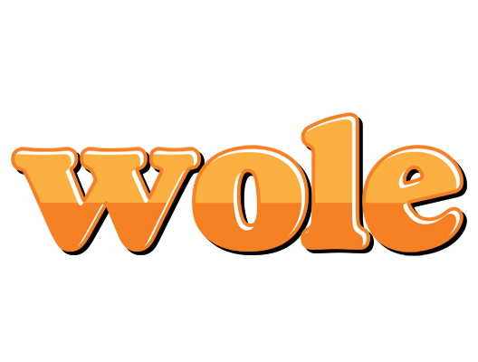 Wole orange logo