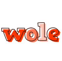 Wole paint logo