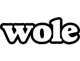 Wole panda logo