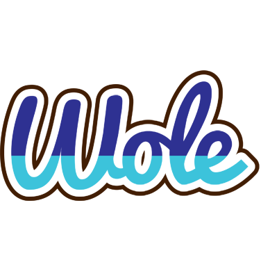 Wole raining logo