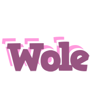 Wole relaxing logo