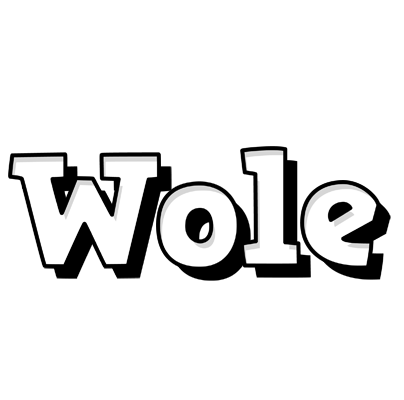 Wole snowing logo