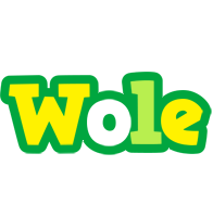 Wole soccer logo